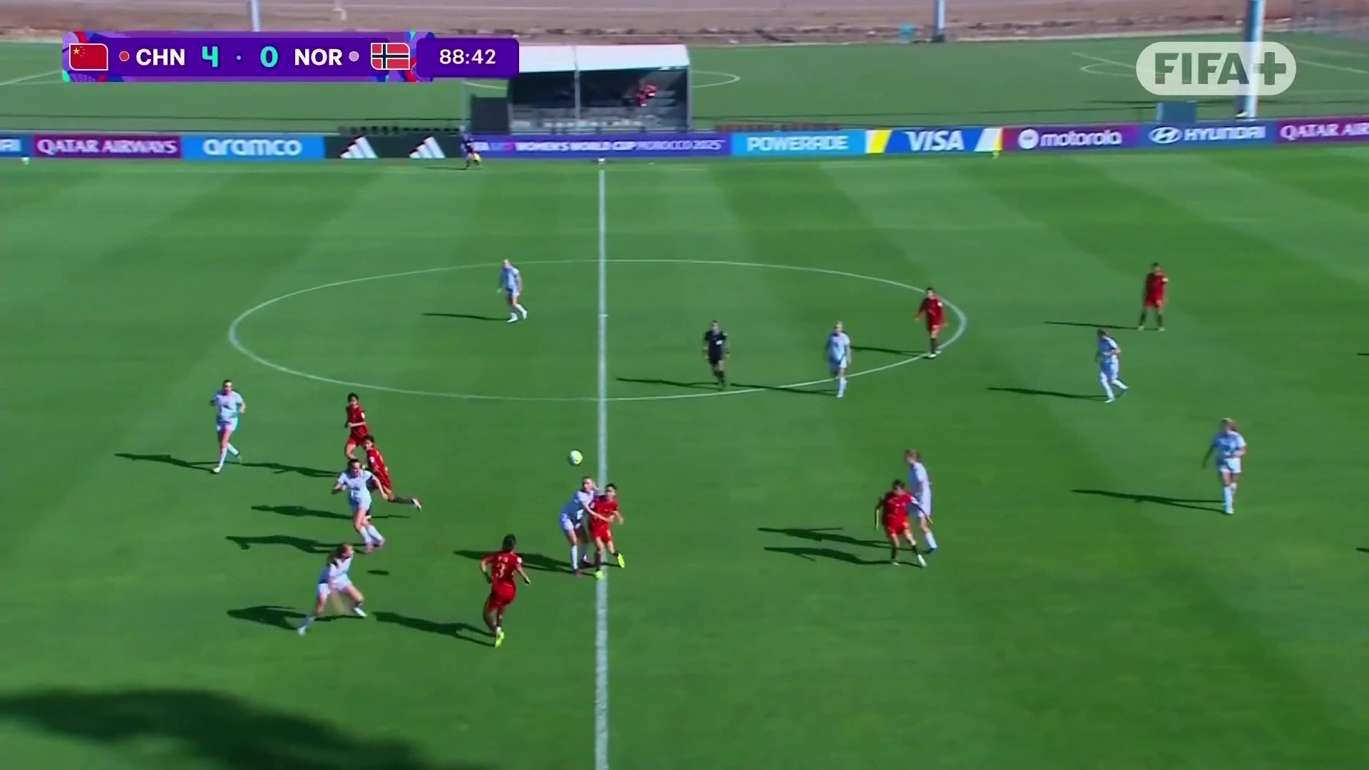 降维打击️U17中国女足5-0挪威方珍珠破门梅开二度